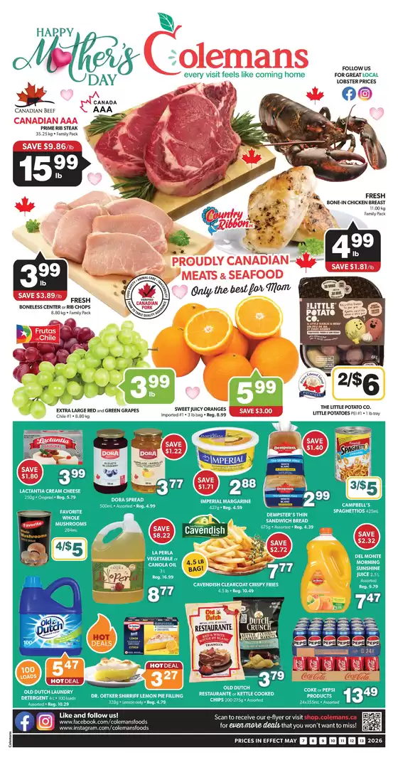 Coleman's catalogue | Attractive special offers for everyone | 2026-05-07T00:00:00.000Z - 2026-05-13T00:00:00.000Z