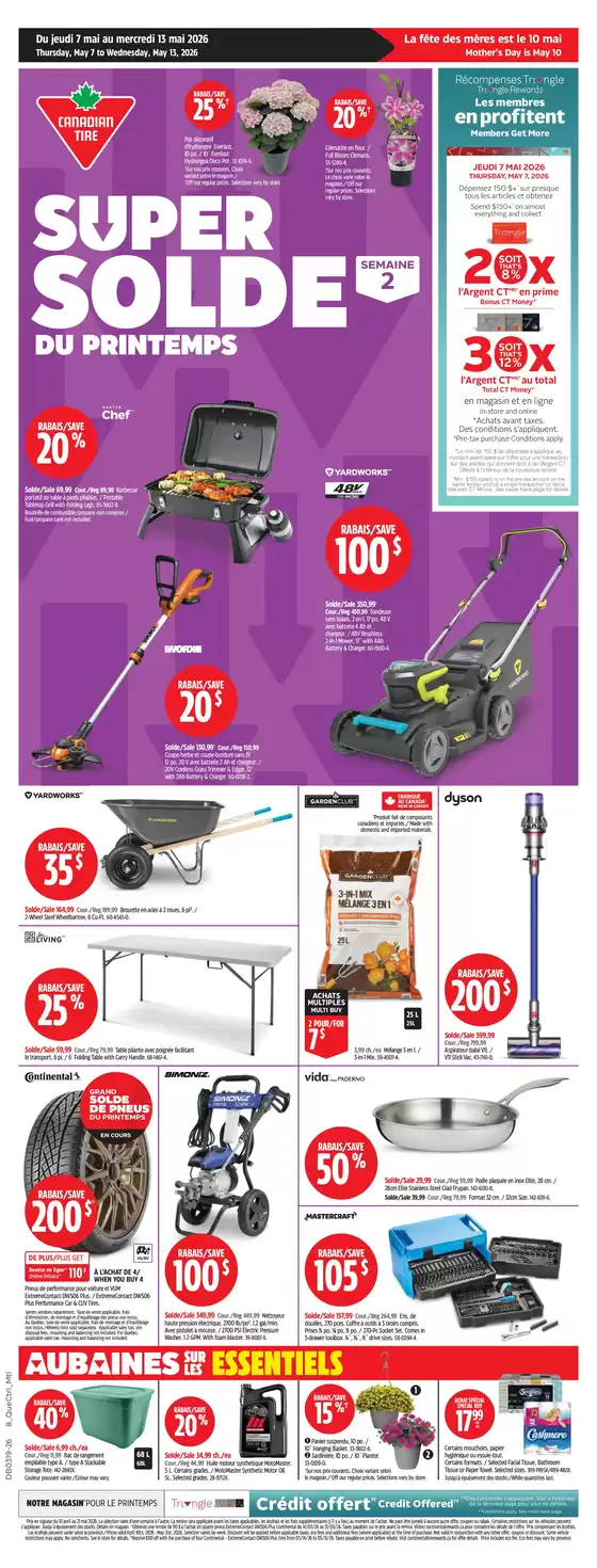 Canadian Tire catalogue | Top deals for all customers | 2026-05-07T00:00:00.000Z - 2026-05-13T00:00:00.000Z