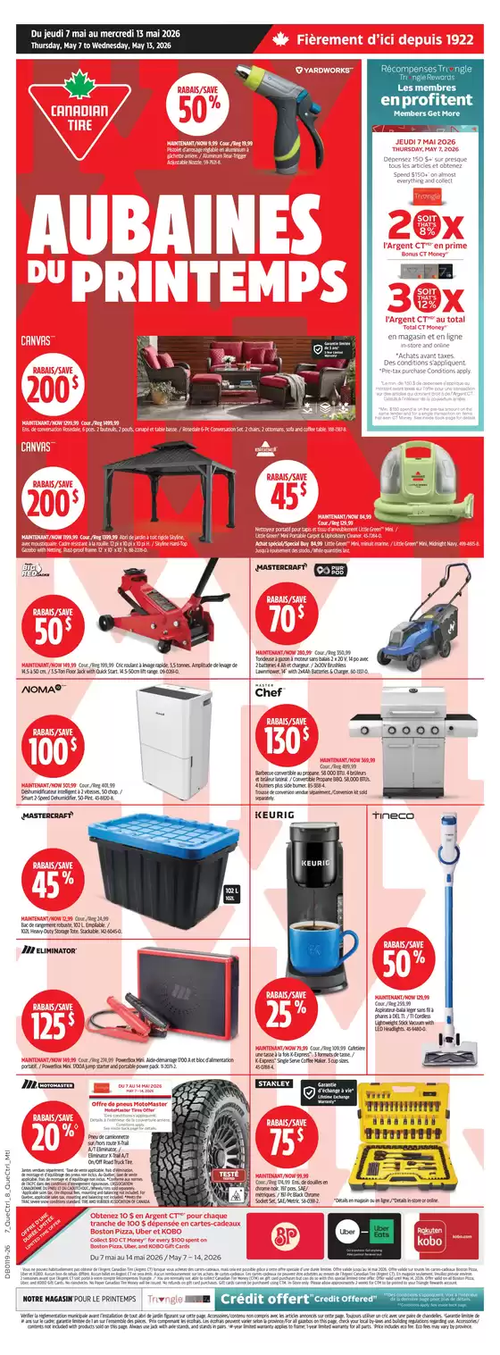 Canadian Tire catalogue | New offers to discover | 2026-05-07T00:00:00.000Z - 2026-05-13T00:00:00.000Z