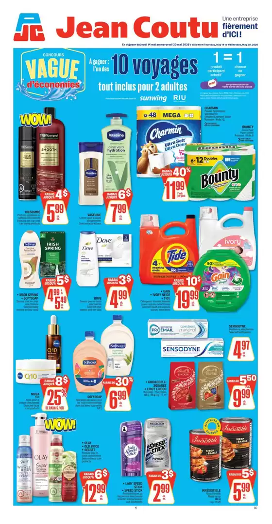 Jean Coutu catalogue | Current special promotions | 2026-05-14T00:00:00.000Z - 2026-05-20T00:00:00.000Z