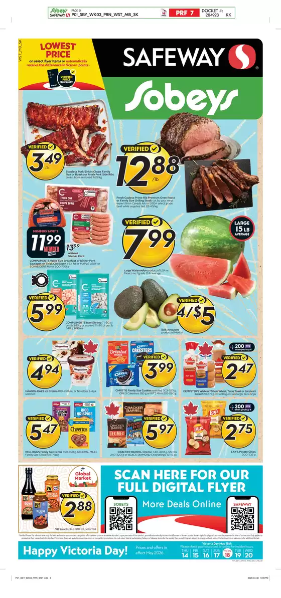 Safeway catalogue in London | Current bargains and offers | 2026-05-14T00:00:00.000Z - 2026-05-20T00:00:00.000Z