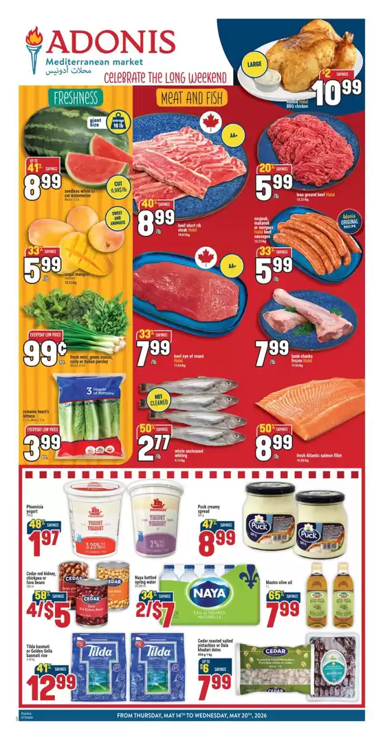 Marché Adonis catalogue in London | Our best bargains | 2026-05-14T00:00:00.000Z - 2026-05-20T00:00:00.000Z