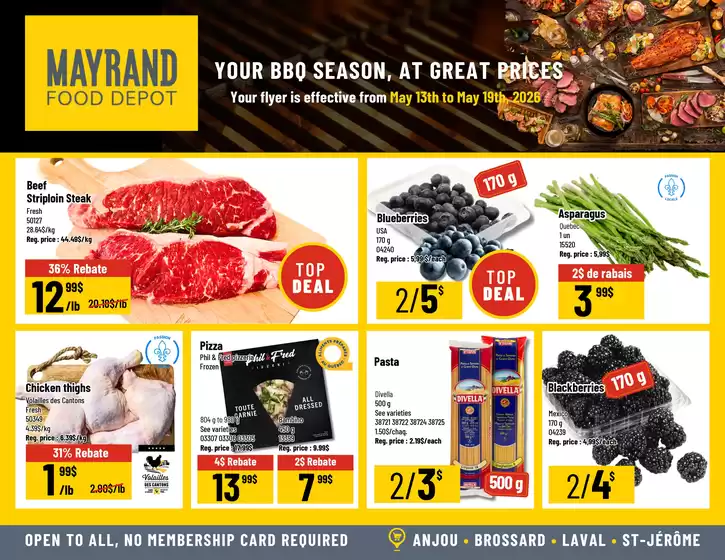 Mayrand catalogue | Mayrand flyer | 2026-05-13T00:00:00.000Z - 2026-05-19T00:00:00.000Z