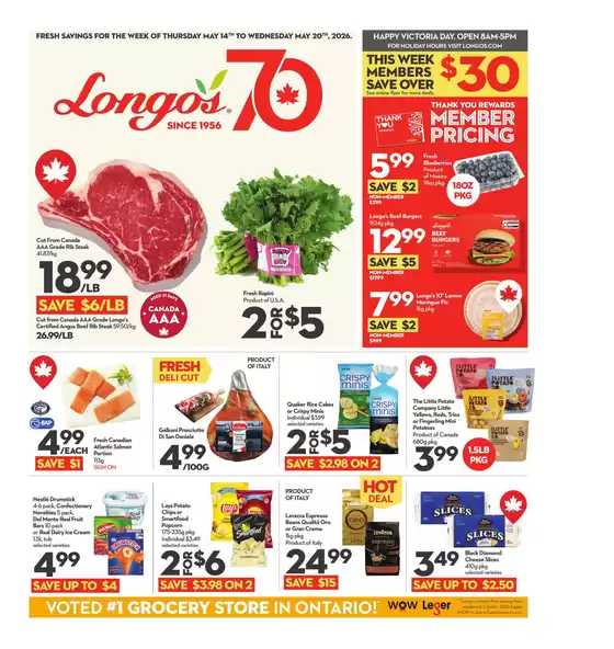 Longo's catalogue | Weekly Flyer | 2026-05-14T00:00:00.000Z - 2026-05-20T00:00:00.000Z