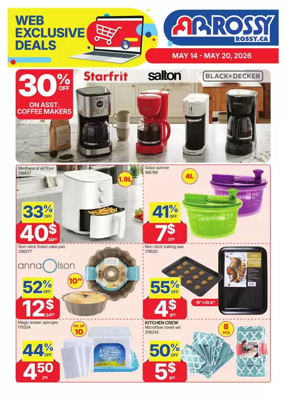 Rossy catalogue | Discounts and promotions | 2026-05-14T00:00:00.000Z - 2026-05-20T00:00:00.000Z