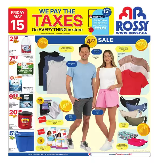 Rossy catalogue | Great discounts on selected products | 2026-05-14T00:00:00.000Z - 2026-05-20T00:00:00.000Z