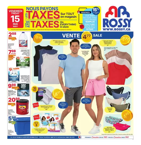Rossy catalogue in Calgary | Weekly Ad | 2026-05-14T00:00:00.000Z - 2026-05-20T00:00:00.000Z