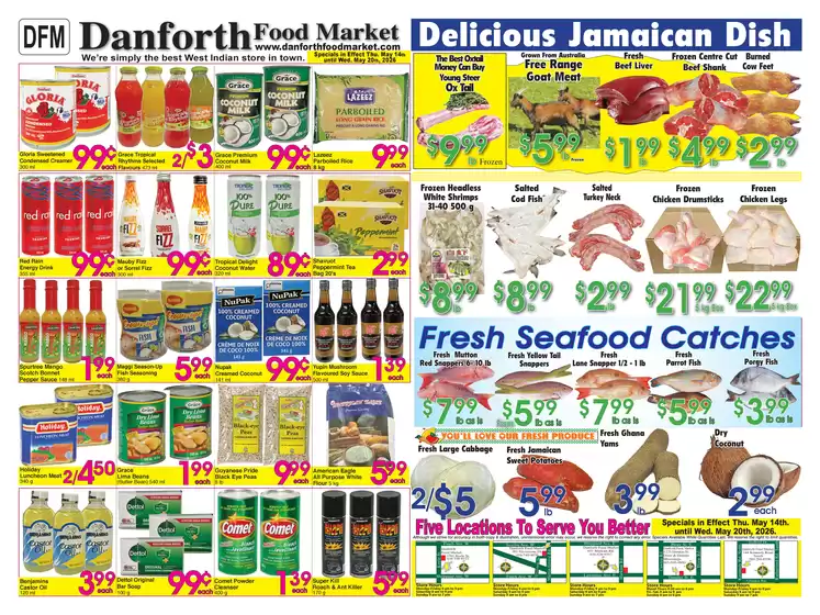 Danforth Food Market catalogue in Kanata | Weekly specials  | 2026-05-14T00:00:00.000Z - 2026-05-20T00:00:00.000Z