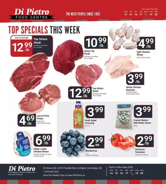 Di Pietro catalogue in Montreal | Top specials this week  | 2026-05-15T00:00:00.000Z - 2026-05-20T00:00:00.000Z