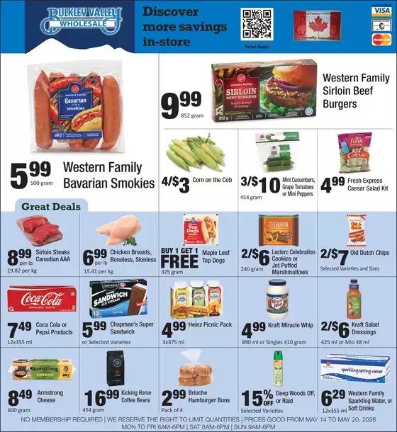 Bulkley Valley Wholesale catalogue in Montreal | Discover more savings in-store | 2026-05-15T00:00:00.000Z - 2026-05-20T00:00:00.000Z