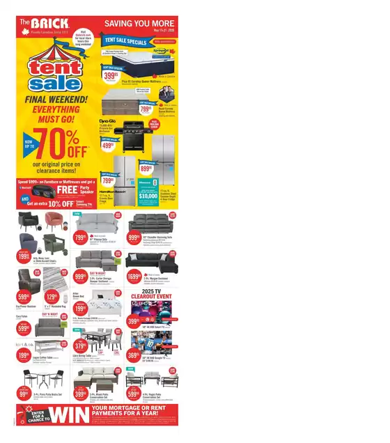 The Brick catalogue in Saskatoon | Discover attractive offers | 2026-05-15T00:00:00.000Z - 2026-05-21T00:00:00.000Z