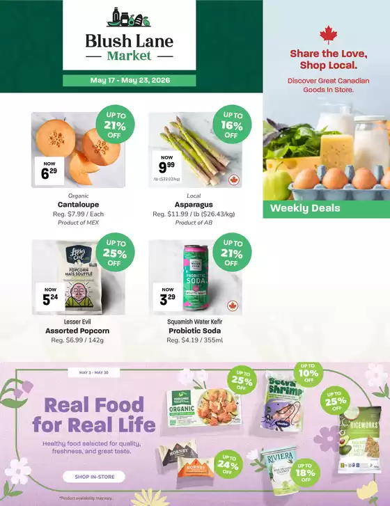Blush Lane catalogue in Leamington | Real foood for real life  | 2026-05-18T00:00:00.000Z - 2026-05-23T00:00:00.000Z