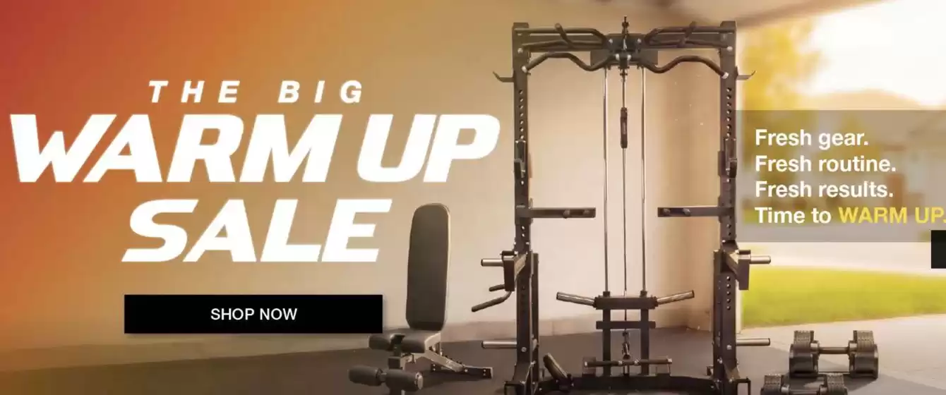 Flaman Fitness catalogue | The big warm up sale | 2026-05-18T00:00:00.000Z - 2026-06-08T00:00:00.000Z