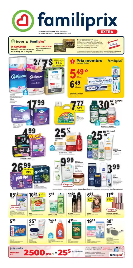 Familiprix catalogue | Our best bargains | 2026-05-21T00:00:00.000Z - 2026-05-27T00:00:00.000Z