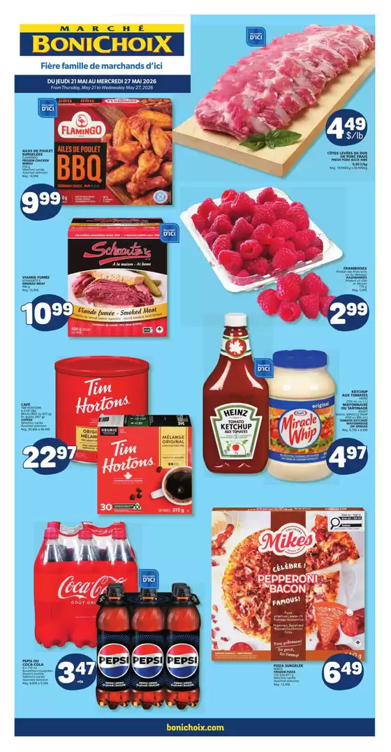 Marché Bonichoix catalogue in Mahone Bay | Circulaire de la semaine | 2026-05-21T00:00:00.000Z - 2026-05-27T00:00:00.000Z