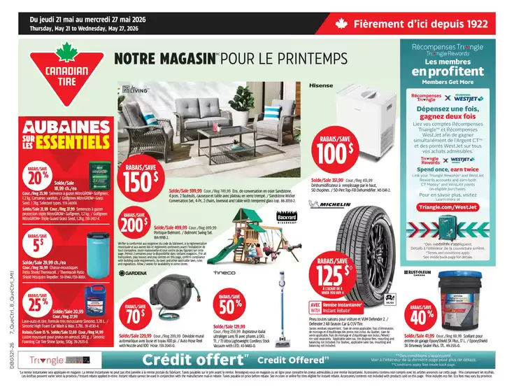 Canadian Tire catalogue | Great offer for all customers | 2026-05-21T00:00:00.000Z - 2026-05-27T00:00:00.000Z