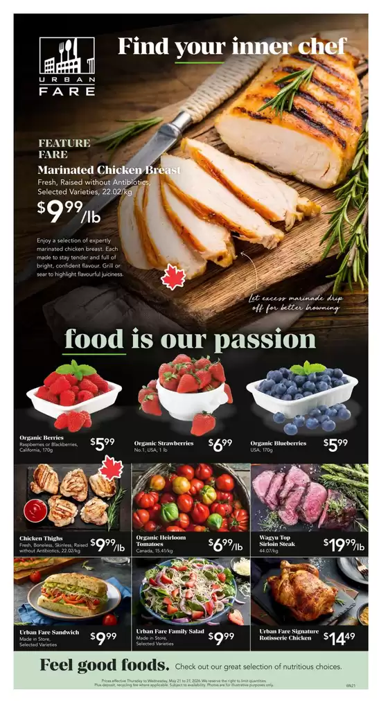 Urban Fare catalogue in Campbell River | Our best bargains | 2026-05-21T00:00:00.000Z - 2026-05-27T00:00:00.000Z