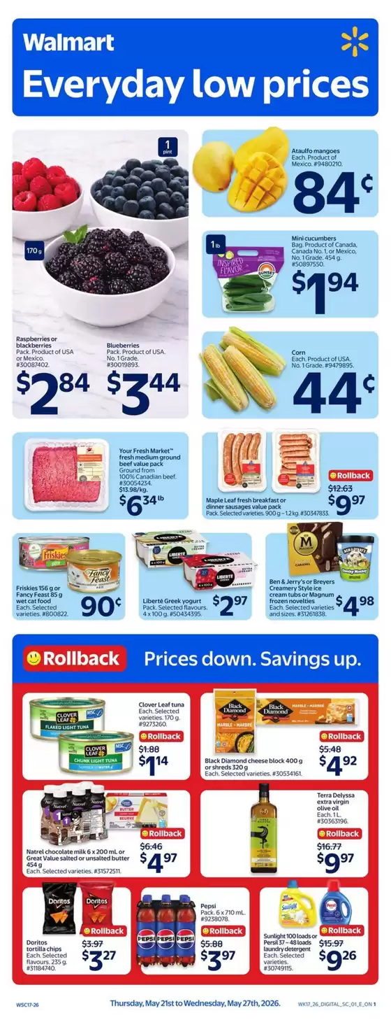 Walmart catalogue in Coquitlam | Walmart flyer | 2026-05-21T00:00:00.000Z - 2026-05-27T00:00:00.000Z