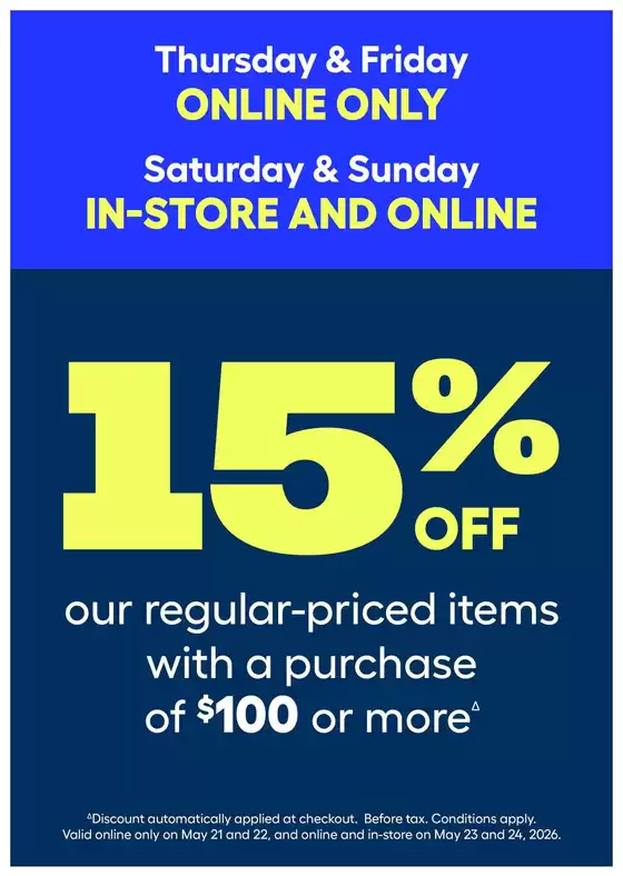 RONA catalogue in Markham | Offers for bargain hunters | 2026-05-21T00:00:00.000Z - 2026-05-24T00:00:00.000Z