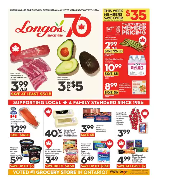 Longo's catalogue in Okotoks | New offers to discover | 2026-05-21T00:00:00.000Z - 2026-05-27T00:00:00.000Z