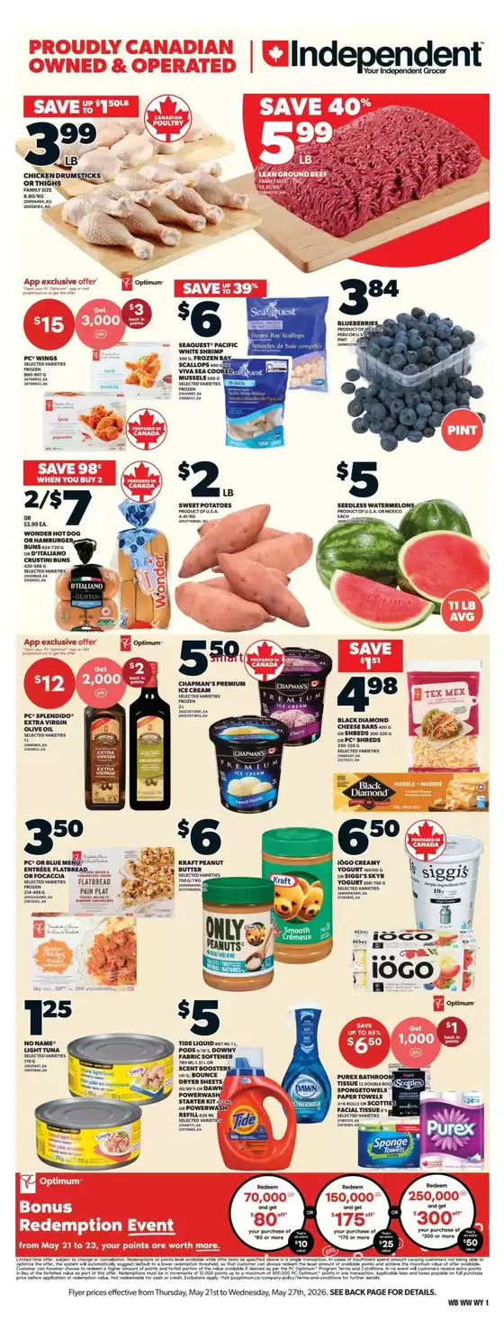 Independent Grocer catalogue in Coquitlam | Independent Grocer weeky flyer | 2026-05-21T00:00:00.000Z - 2026-05-27T00:00:00.000Z