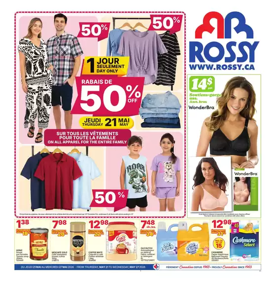 Rossy catalogue in Vancouver | Weekly Ad | 2026-05-21T00:00:00.000Z - 2026-05-27T00:00:00.000Z
