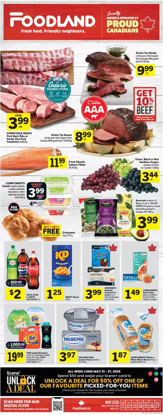 Foodland catalogue in Humboldt | Weekly flyer | 2026-05-21T00:00:00.000Z - 2026-05-27T00:00:00.000Z