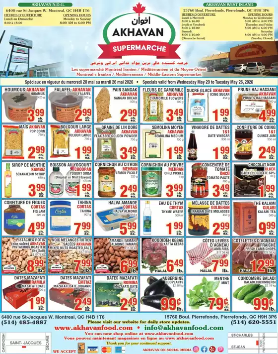 Akhavan catalogue in Humboldt | Weekly flyer | 2026-05-21T00:00:00.000Z - 2026-05-26T00:00:00.000Z