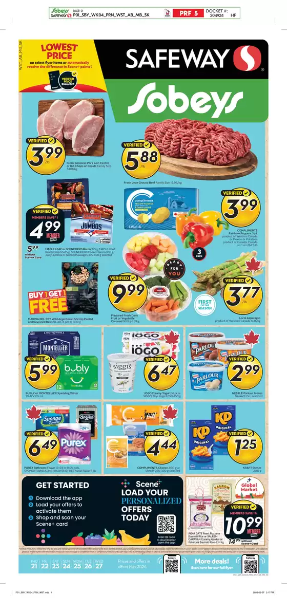 Safeway catalogue in Humboldt | Current deals and offers | 2026-05-21T00:00:00.000Z - 2026-05-27T00:00:00.000Z