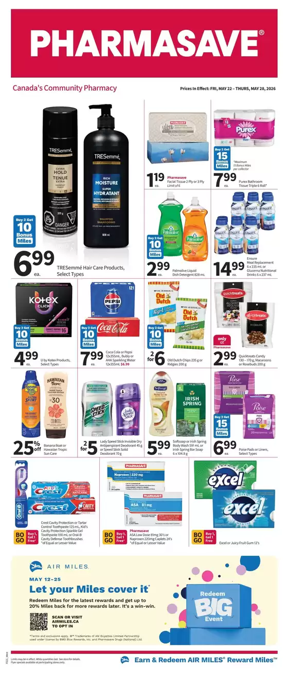 Pharmasave catalogue | Pharmasave weekly flyer | 2026-05-22T00:00:00.000Z - 2026-05-28T00:00:00.000Z
