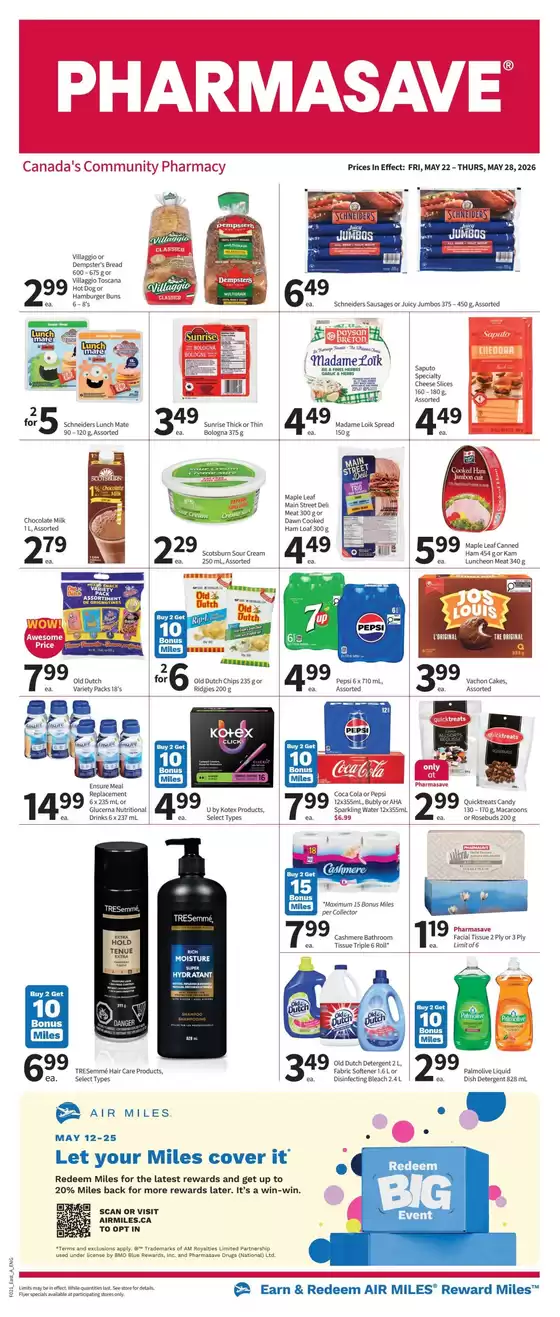 Pharmasave catalogue in Walnut Grove | Great discounts on selected products | 2026-05-22T00:00:00.000Z - 2026-05-28T00:00:00.000Z