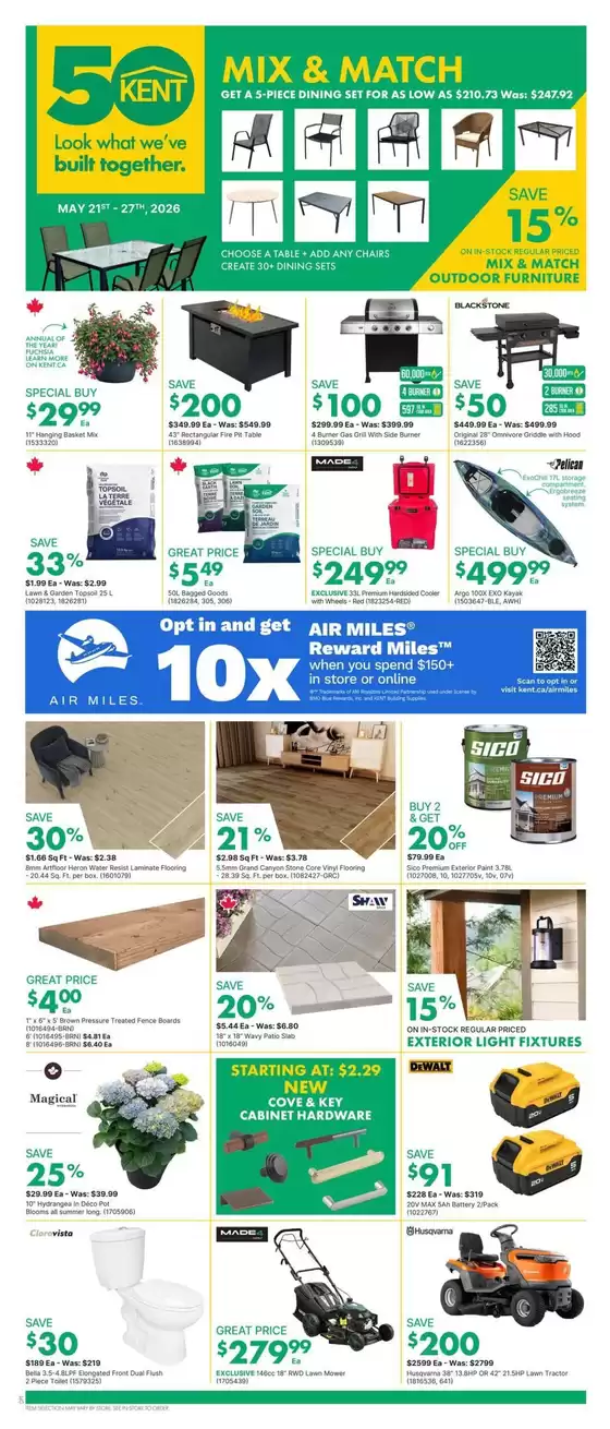 Kent catalogue | Kent Weekly ad | 2026-05-21T00:00:00.000Z - 2026-05-27T00:00:00.000Z