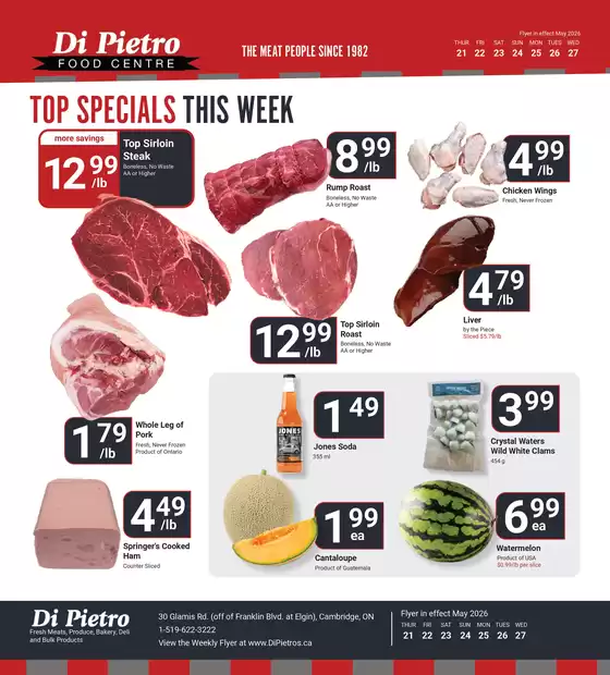Di Pietro catalogue | Top specials this week | 2026-05-21T00:00:00.000Z - 2026-05-27T00:00:00.000Z