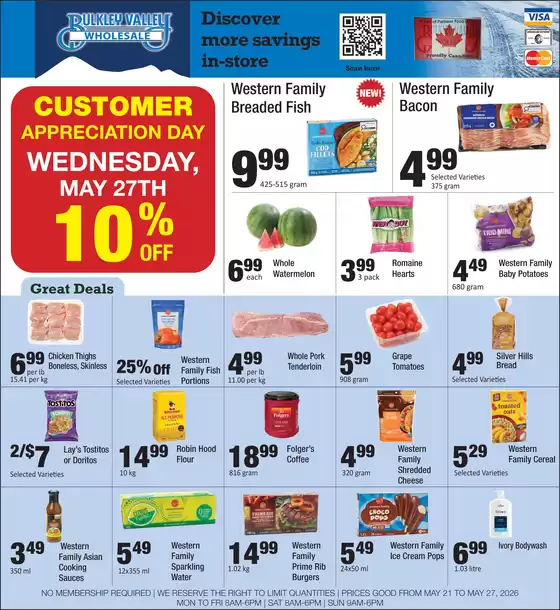Bulkley Valley Wholesale catalogue | Discover more savings in-store | 2026-05-21T00:00:00.000Z - 2026-05-27T00:00:00.000Z