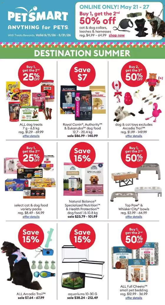 Petsmart catalogue in Marathon | Top offers for smart savers | 2026-05-11T00:00:00.000Z - 2026-05-31T00:00:00.000Z