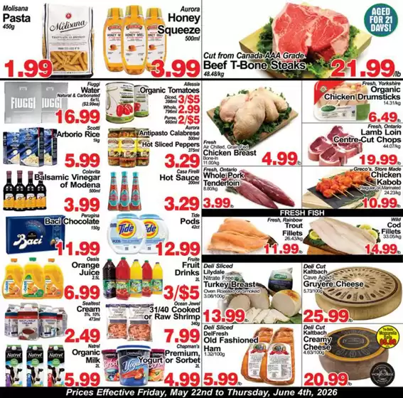 Greco's Fresh Markets catalogue in Fort-Coulonge QC | Weekly flyer | 2026-05-22T00:00:00.000Z - 2026-06-04T00:00:00.000Z