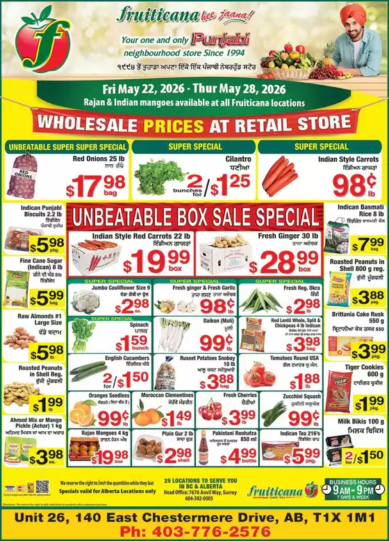 Fruiticana catalogue | Exclusive bargains | 2026-05-22T00:00:00.000Z - 2026-05-28T00:00:00.000Z