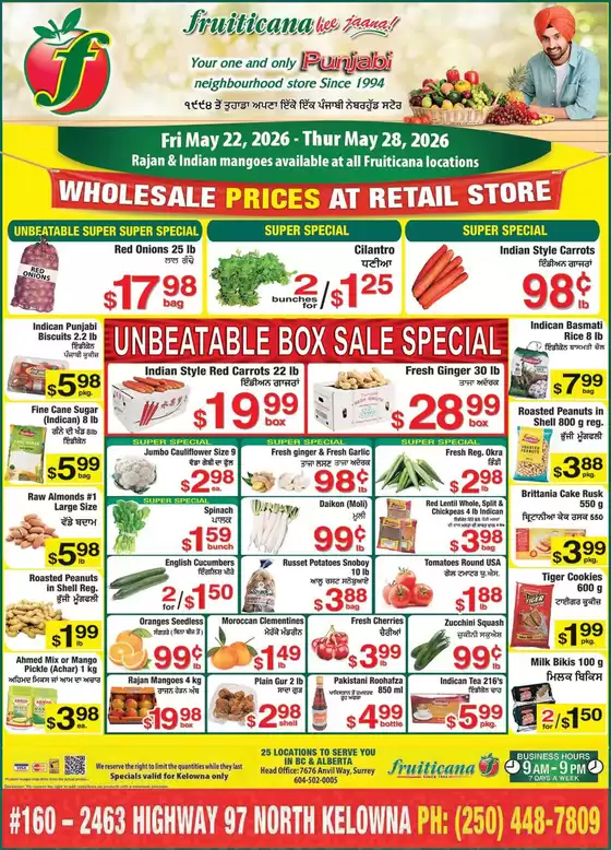 Fruiticana catalogue | Great offer for all customers | 2026-05-22T00:00:00.000Z - 2026-05-28T00:00:00.000Z