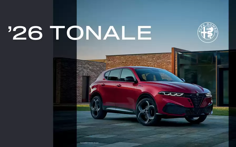 Alfa Romeo catalogue in Chilliwack | Tonale 2026  | 2026-05-25T00:00:00.000Z - 2026-12-31T00:00:00.000Z