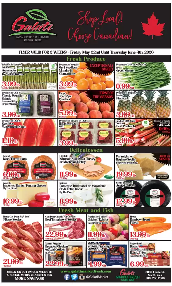 Galati Market Fresh catalogue in Shedden | Weekly flyer  | 2026-05-25T00:00:00.000Z - 2026-06-04T00:00:00.000Z