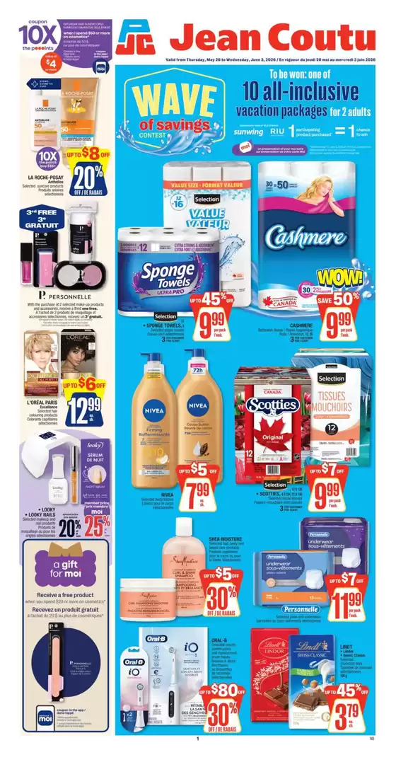 Jean Coutu catalogue in amos (Quebec) | Our best deals for you | 2026-05-28T00:00:00.000Z - 2026-06-03T00:00:00.000Z