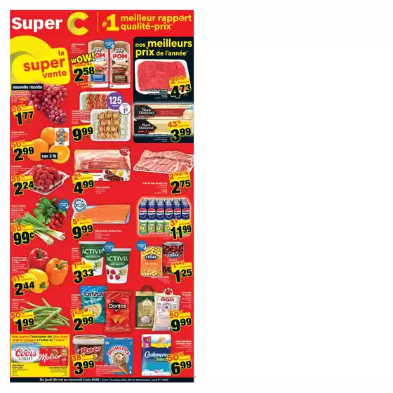 Super C catalogue in Vernon | Save now with our deals | 2026-05-28T00:00:00.000Z - 2026-06-03T00:00:00.000Z