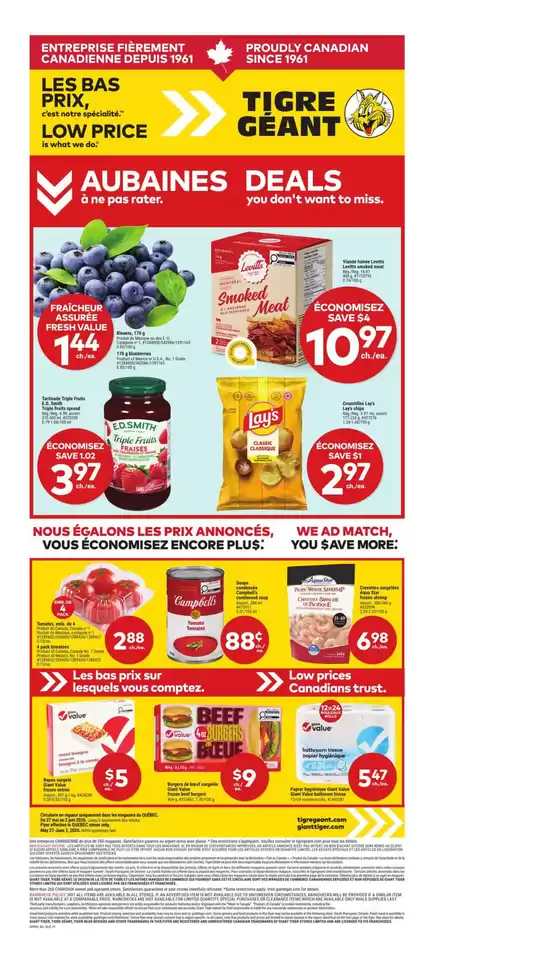 Giant Tiger catalogue in Vernon | New offers to discover | 2026-05-27T00:00:00.000Z - 2026-06-02T00:00:00.000Z