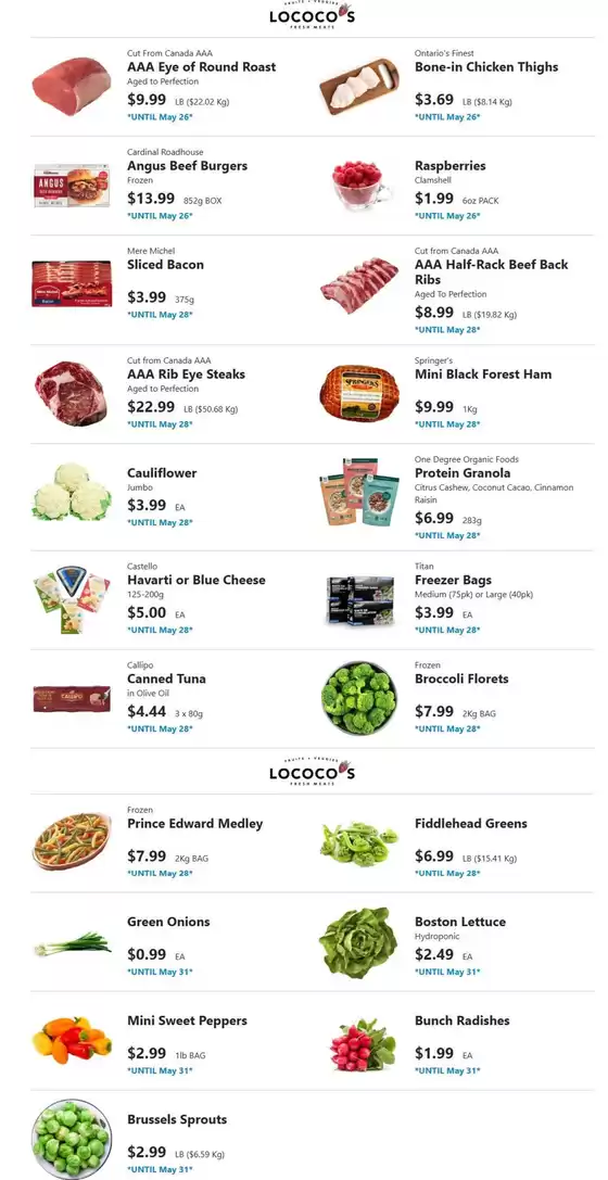 Lococos catalogue in Vernon | Lococos Weekly ad | 2026-05-26T00:00:00.000Z - 2026-05-31T00:00:00.000Z