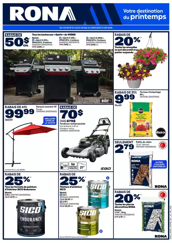 RONA catalogue | Attractive special offers for everyone | 2026-05-28T00:00:00.000Z - 2026-06-03T00:00:00.000Z