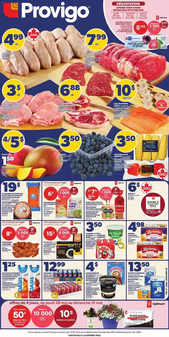 Provigo catalogue in Buckingham | Provigo weekly flyer | 2026-05-28T00:00:00.000Z - 2026-06-03T00:00:00.000Z