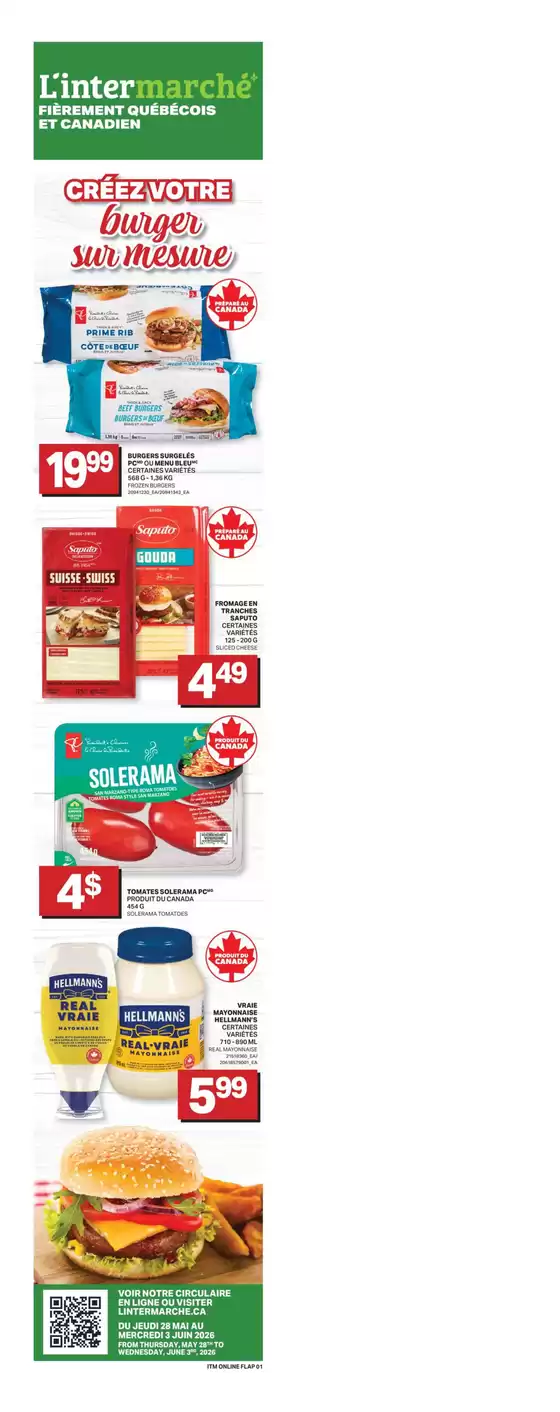 L'Intermarché catalogue in Buckingham | Weekly Flyer | 2026-05-28T00:00:00.000Z - 2026-06-03T00:00:00.000Z