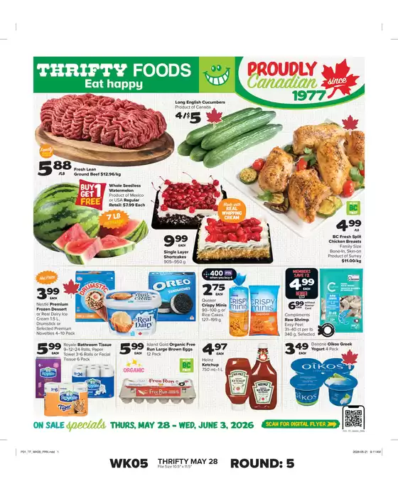 Thrifty Foods catalogue | Top offers for smart savers | 2026-05-28T00:00:00.000Z - 2026-06-03T00:00:00.000Z