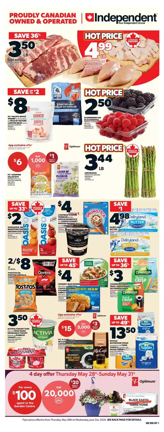 Independent Grocer catalogue in Buckingham | Independent Grocer weeky flyer | 2026-05-28T00:00:00.000Z - 2026-06-03T00:00:00.000Z