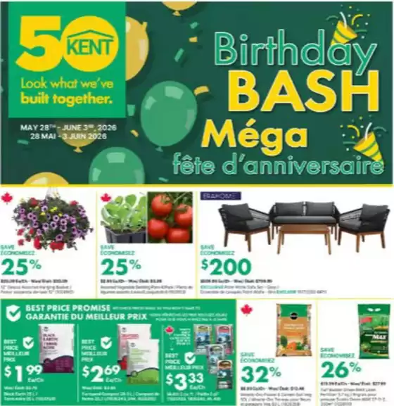 Kent catalogue in Quebec | Weekly flyer  | 2026-05-28T00:00:00.000Z - 2026-06-03T00:00:00.000Z